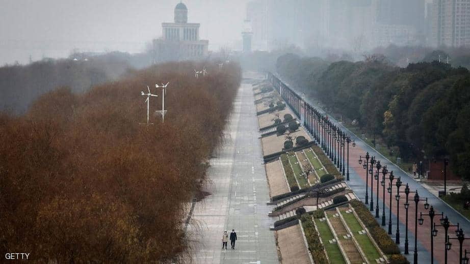Wuhan streets are empty of its population of 11 million