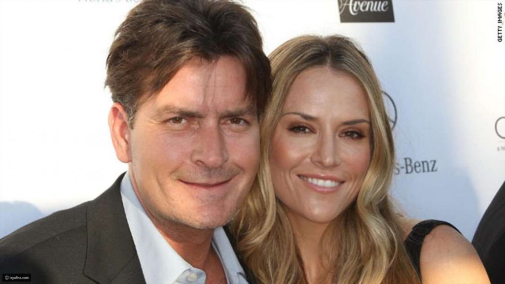 Charlie Sheen hit his wife several times